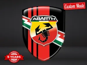 Fiat Abarth Fensteraufkleber Trucks Sport Premium Hochwertig